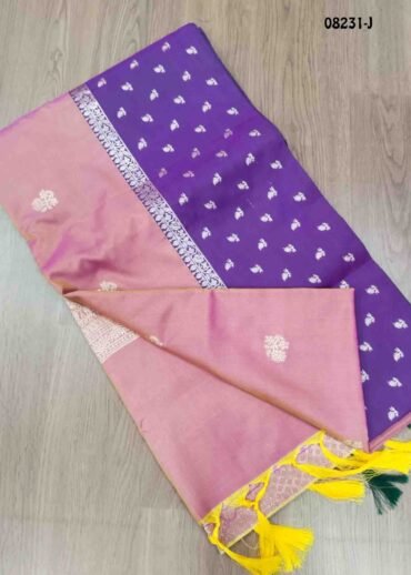 Pooja - 08231-J   Pink  Color Traditional Semi Soft Silk Saree CM1452559 (LR4B)