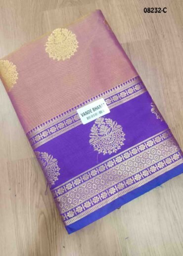 Priyadharshini - 08232-C Blushpink Color Traditional Chanderi Cotton Silk Saree CM1452513 (LR4B)