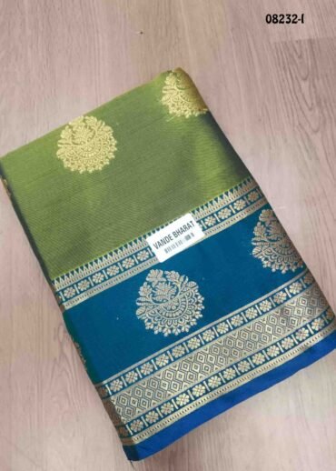 Priyadharshini - 08232-I Green Color Traditional Chanderi Cotton Silk Saree CM1452513 (LR4B)