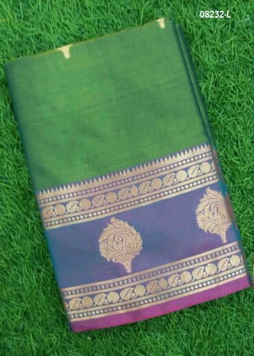 Priyadharshini - 08232-L  Green Color Traditional Chanderi Cotton Silk Saree CM1452513 (LR4B)