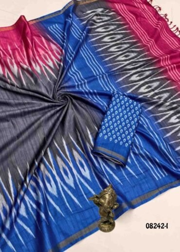 Sunsilk - 08242-I Multi Color Trendy Fancy Cotton  Saree CM1452335 (RR3D)