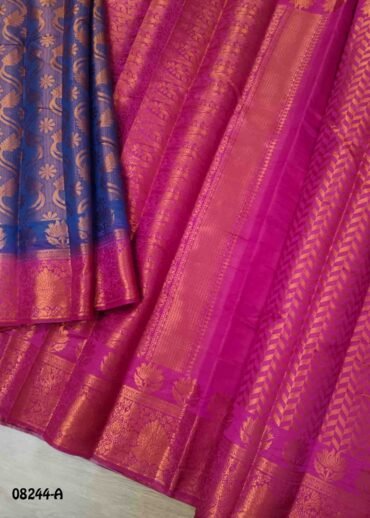 Avanthika  08244-A  Navyblue Color Trendy Raw Silk  Saree CM1449894 (RR3D)