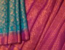 Avanthika  08244-F  PeacockGreen Color Trendy Raw Silk  Saree CM1449894(RR3D)
