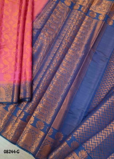 Avanthika  08244-G  Red Color Trendy Raw Silk  Saree CM1449894 (RR3D) (Copy)