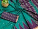 Medimix  08245-F  PineGreen Color Trendy Fancy Cotton  Saree CM1452335 (RR3D)