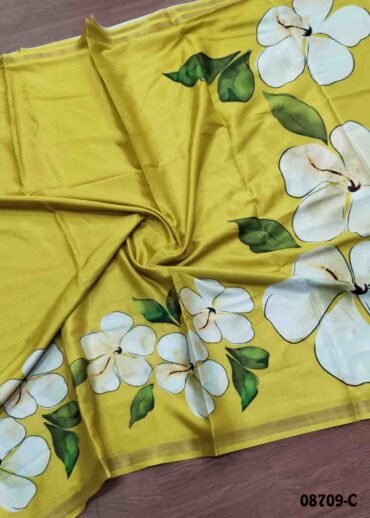 Poornima-  08709-C  Yellow  Color Excellent  Dola Silk Saree CM1440834 (RR3C)