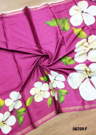 Poornima-  08709-F  Magenta   Color Excellent  Dola Silk Saree CM1440834 (RR3C)
