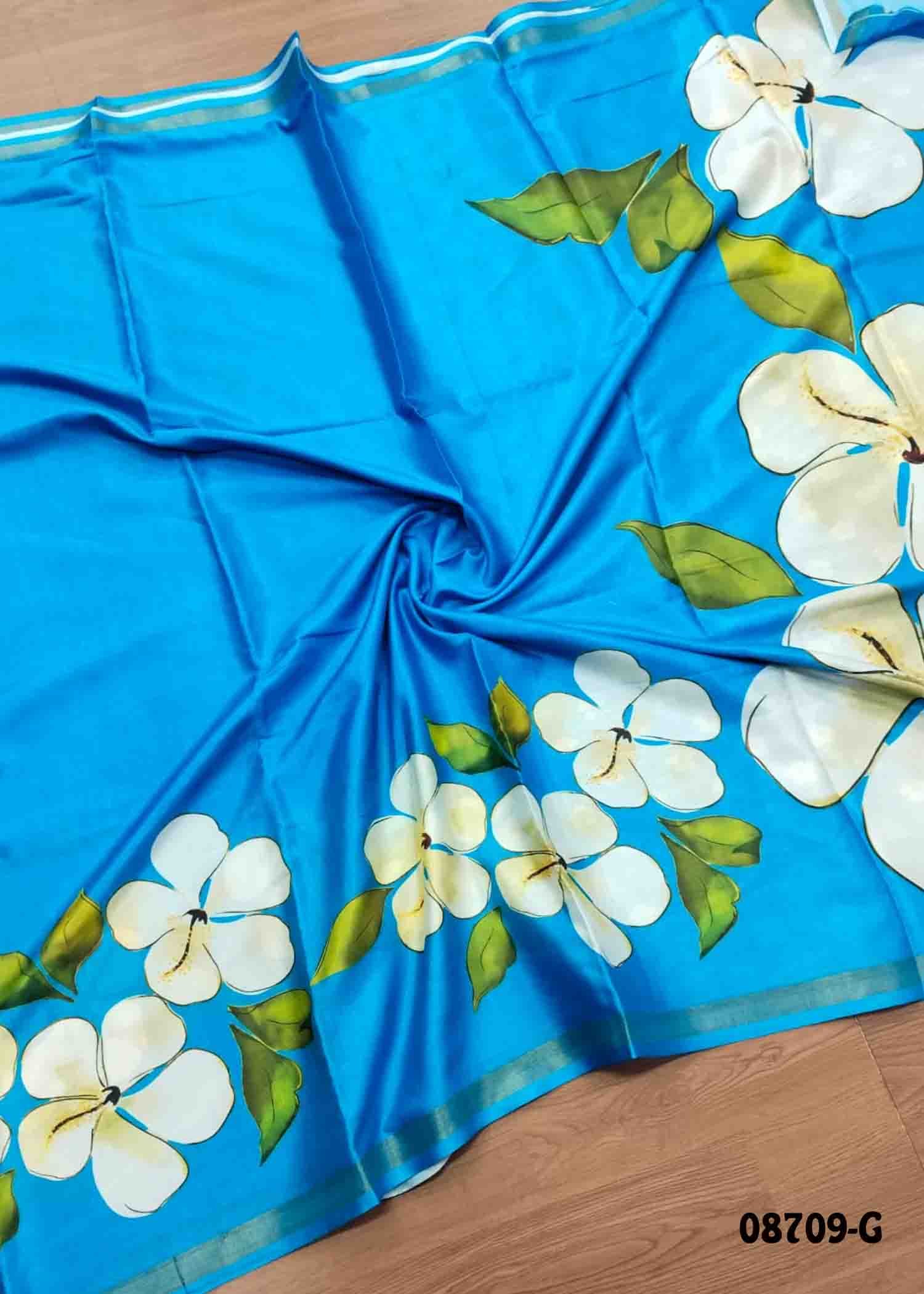 Poornima- 08709-G Skyblue Color Excellent Dola Silk Saree CM1440834 (RR3C)