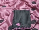 Janani-  08710-A  OnionPink  Color Excellent  Black Rangoli Saree CM1458247 (RR3C)