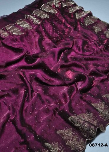 Jeevika-  08712-A  Purple  Color Excellent  Space silk   Saree CM1435944 (RR3C)