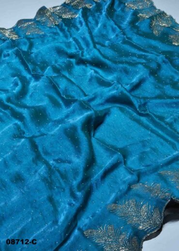 Jeevika-  08712-C  Skyblue  Color Excellent  Space silk   Saree CM1435944 (RR3C)