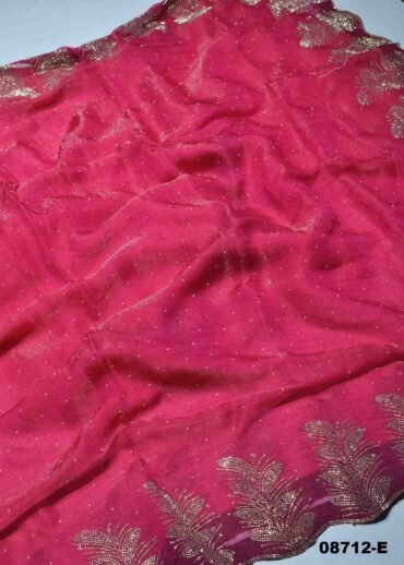 Jeevika-  08712-E  Pink  Color Excellent  Space silk   Saree CM1435944 (RR3C)