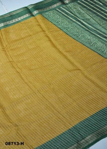 Juliee-  08713-H  Mustard  Color Excellent  Fancy Cotton Saree CM1447686 (RR3C)