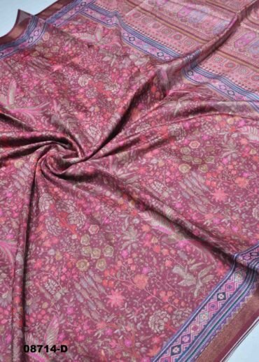 Shalini-  08714-D  Pink  Color Excellent  Dola Silk  Saree CM1456975 (RR3C)