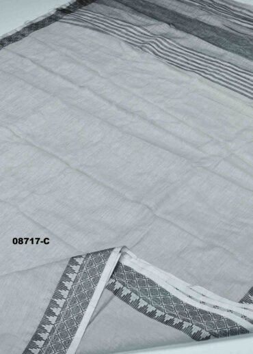 Bhavani-  08717-C  Grey  Color Excellent  Fancy Cotton  Saree CM1452522  (RR4C)