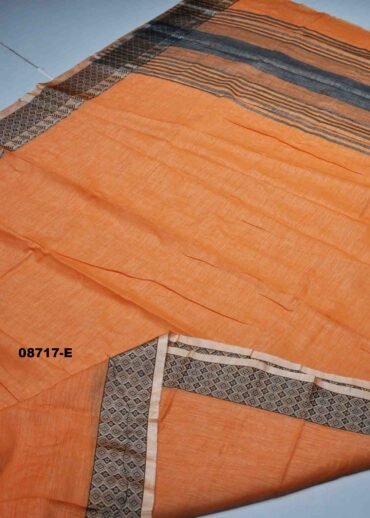 Bhavani-  08717-E  Orange  Color Excellent  Fancy Cotton  Saree CM1452522  (RR4C)