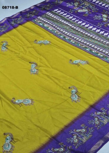 Lalitha-  08718-B  Lemonyellow  Color Excellent  Dola Silk  Saree CM1452520 (RR3C)