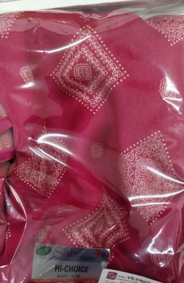 Hi Choice - 08550-A Pink Color Syn Saree CM1432385
