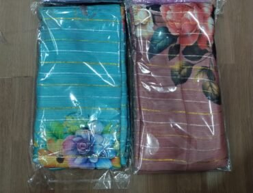 Mohamed  08530-B Multi Colour Synthetic Saree CM1431898