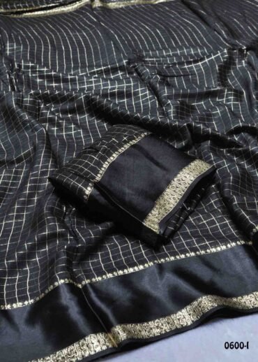 Nandhika -0600-I  Black Color Trendy  Viscose Georgette Saree CM1449079 (LR3C)
