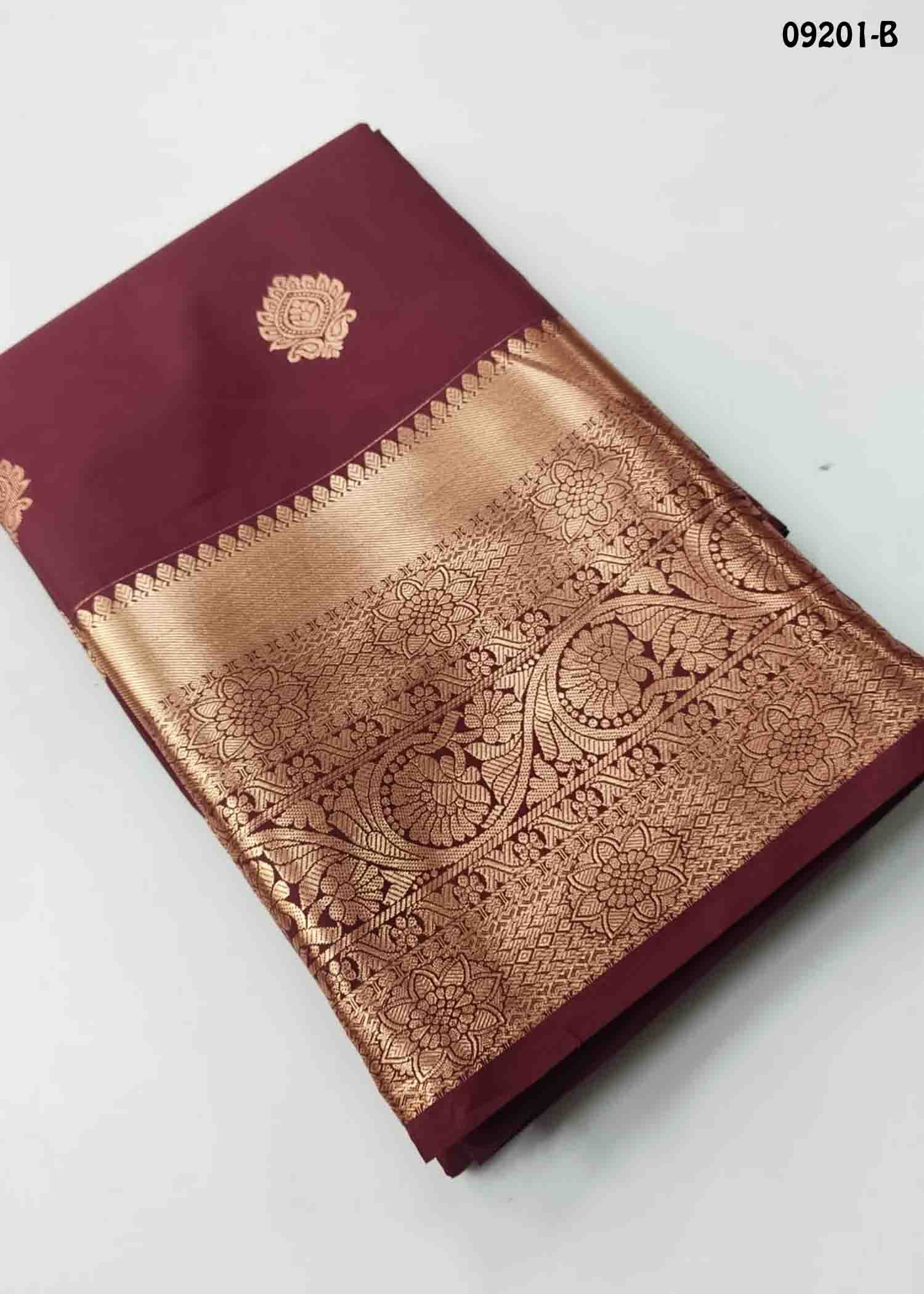 Nishanthika-09201-B Maroon Color Traditional Semi-Pattu Saree CM1460289 (LR1C)