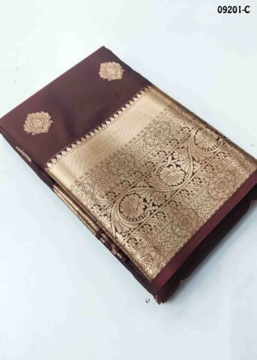 Nishanthika-09201-C  DarkMaroon Color Traditional  Semi-Pattu Saree CM1460289 (LR1C)