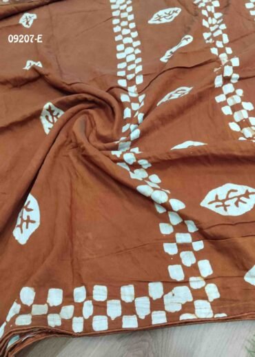 Veda-09207-E  Brown Color Trendy  Fancy Cotton Saree CM1454048 (LR1C)