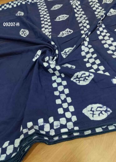 Veda-09207-H  NavyBlue Color Trendy  Fancy Cotton Saree CM1454048 (LR1C)