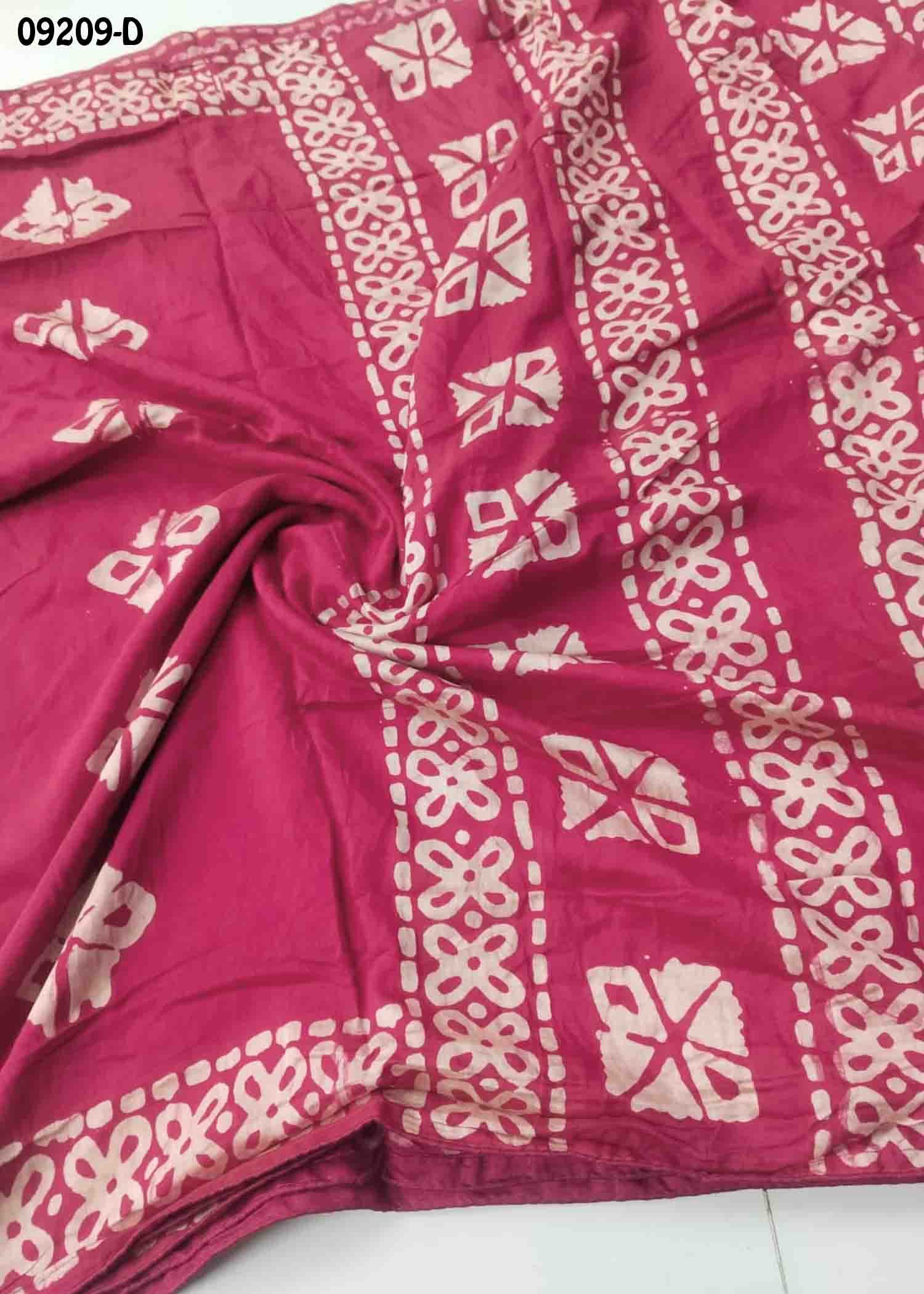Vandana-09209-D Red Color Trendy Fancy Cotton Saree CM1454048 (LR1C)