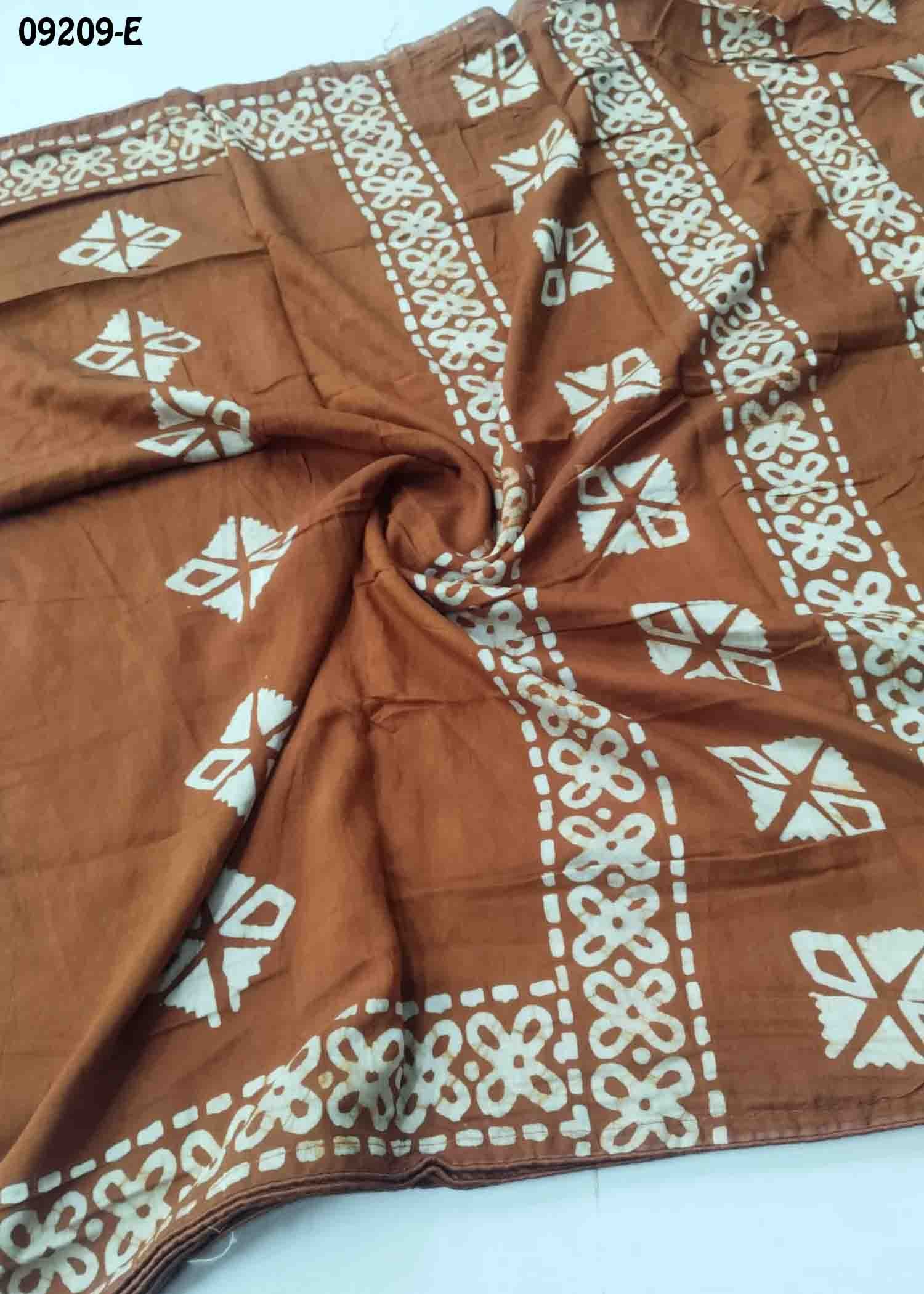 Vandana-09209-E Brown Color Trendy Fancy Cotton Saree CM1454048 (LR1C)