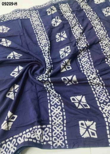 Vandana-09209-H  NavyBlue Color Trendy  Fancy Cotton Saree CM1454048 (LR1C)