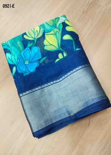 Mathi -0921-E  NavyBlue Color Trendy Dola Silk Saree CM1468312 (RR2E)