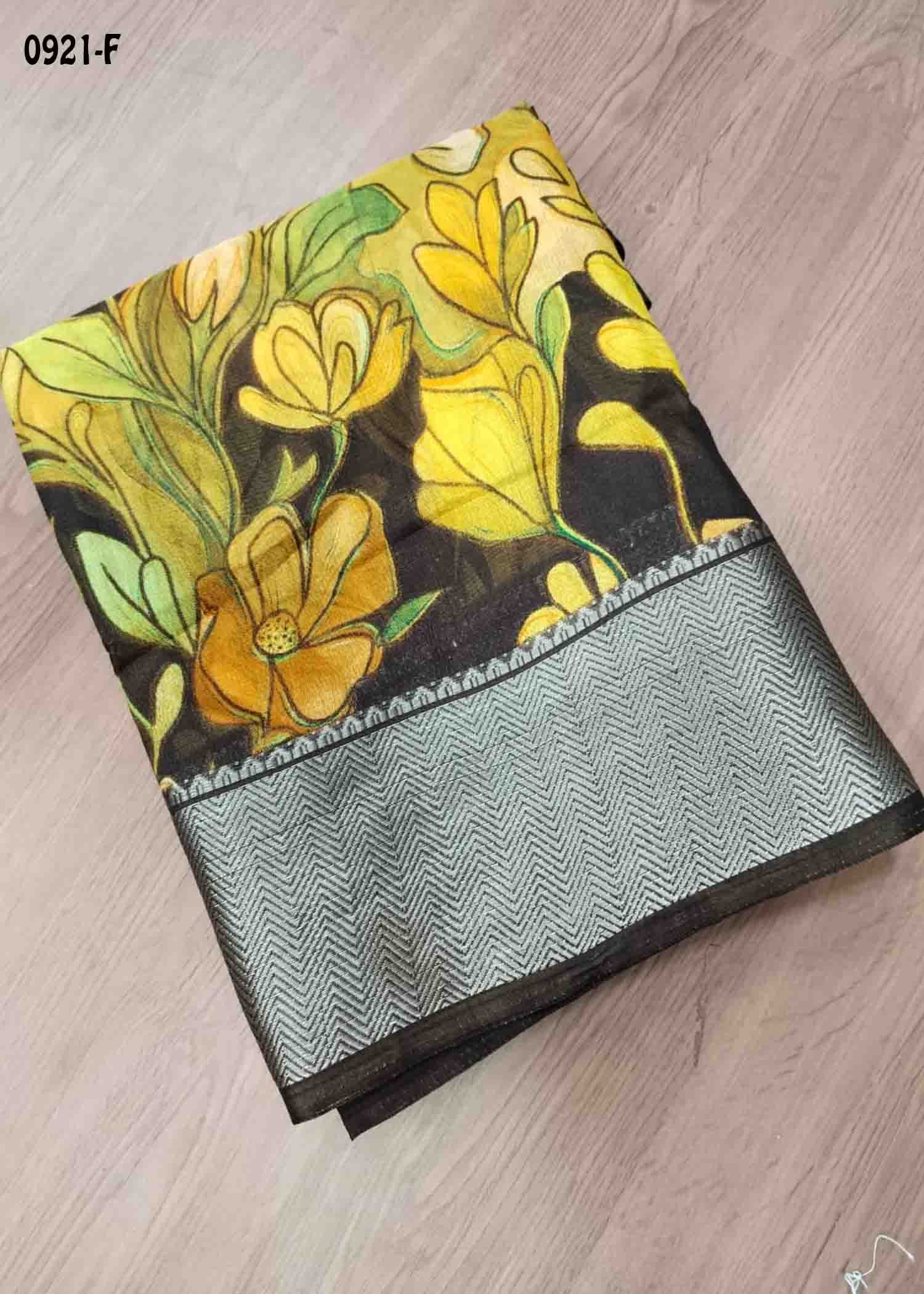 Mathi -0921-F Brown Color Trendy Dola Silk Saree CM1468312 (RR2E)