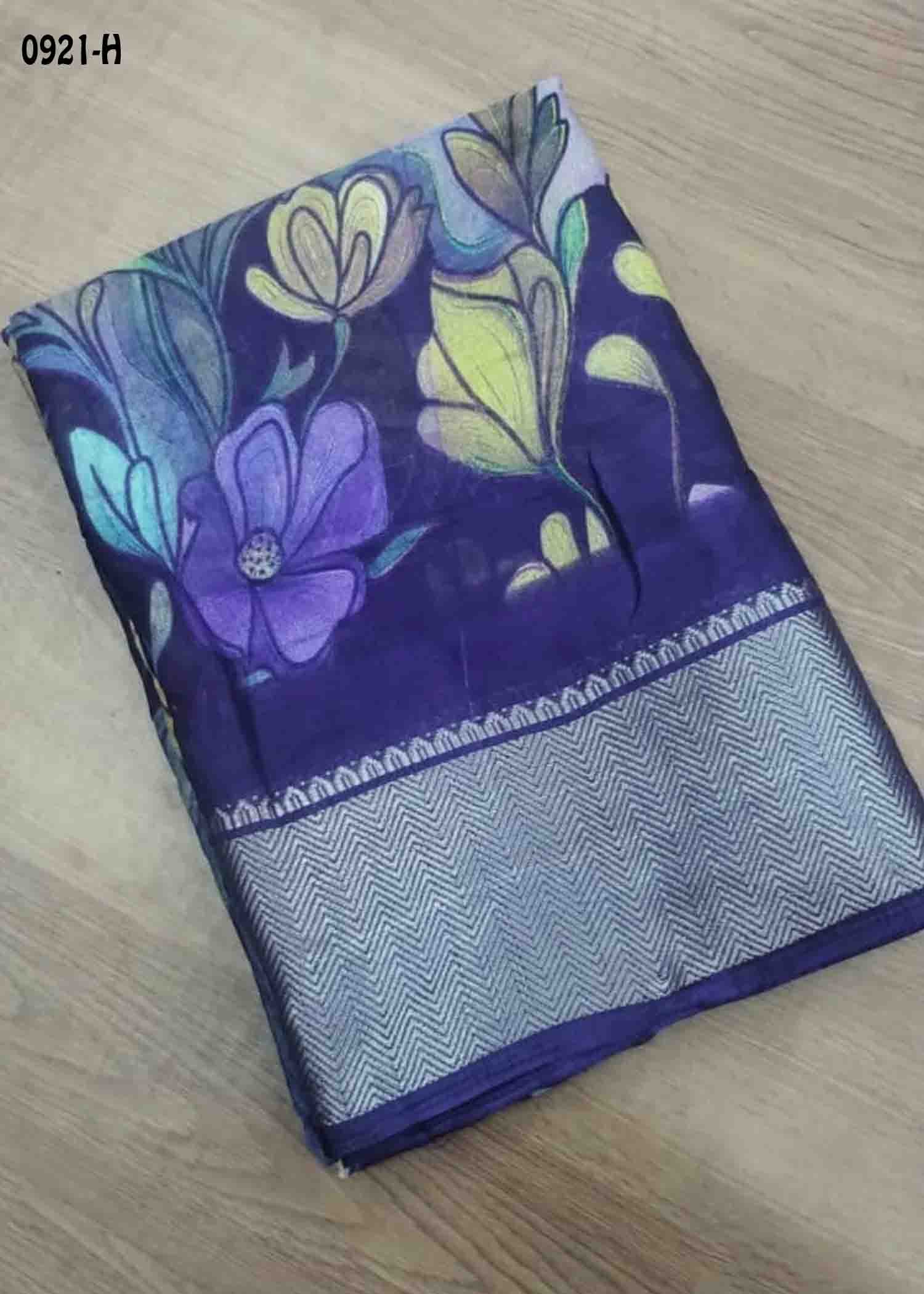 Mathi -0921-H Violet Color Trendy Dola Silk Saree CM1468312 (RR2E)