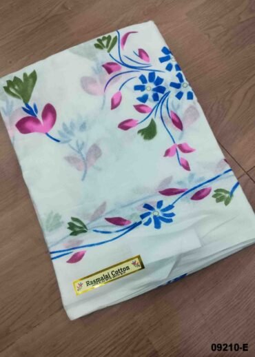 Keerthina -09210-E  Halfwhite  Color Excellent Pure Cotton Saree CM1479555 (RR4D)
