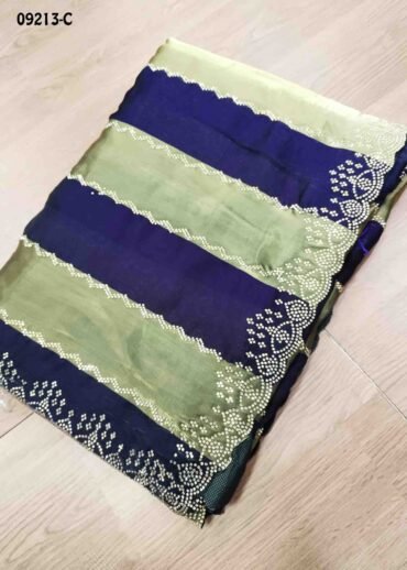 Yashika  - 09213-C  Violet Color Trendy  Space Silk Saree CM1460493 (LR1C)
