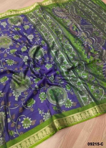 Srinithya -09215-C  Violet Color Excellent Dola Silk  Saree CM1460602 (RR4C)