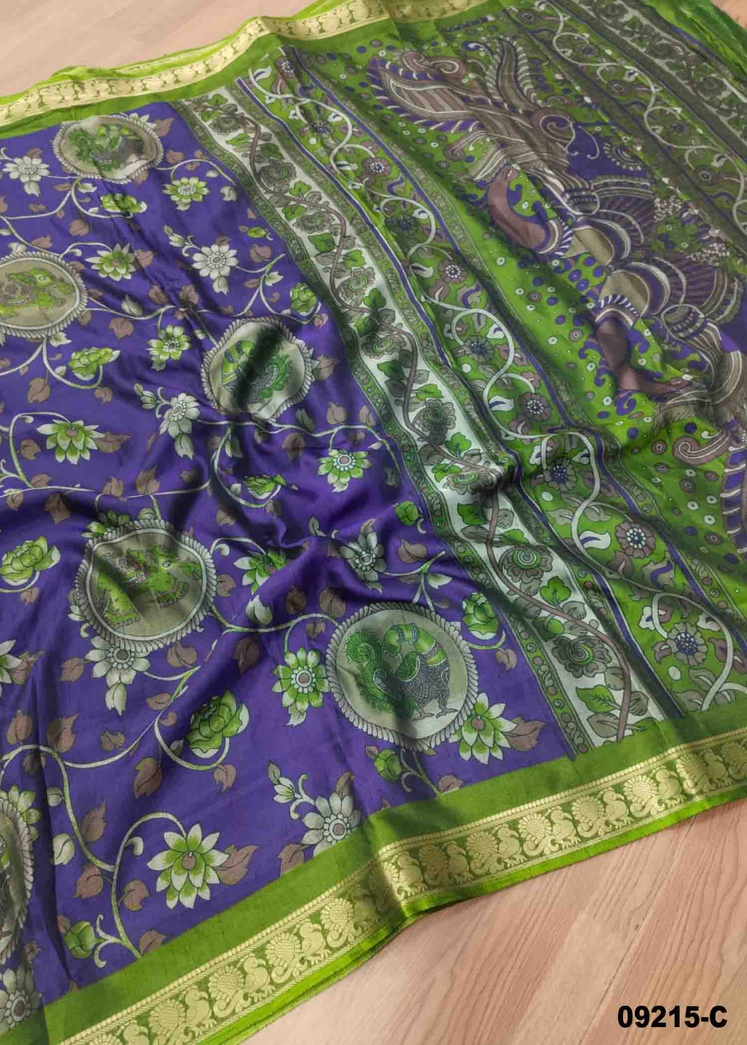 Srinithya -09215-C Violet Color Excellent Dola Silk Saree CM1460602 (RR4C)