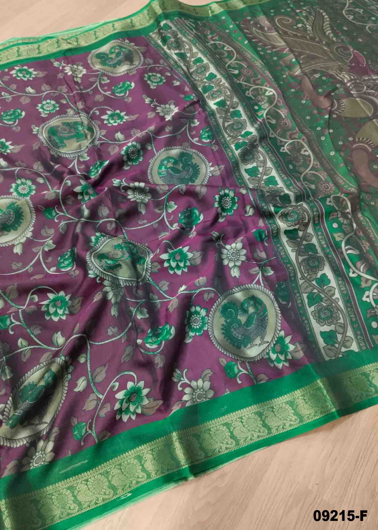 Srinithya -09215-F Purple Color Excellent Dola Silk Saree CM1460602 (RR4C)