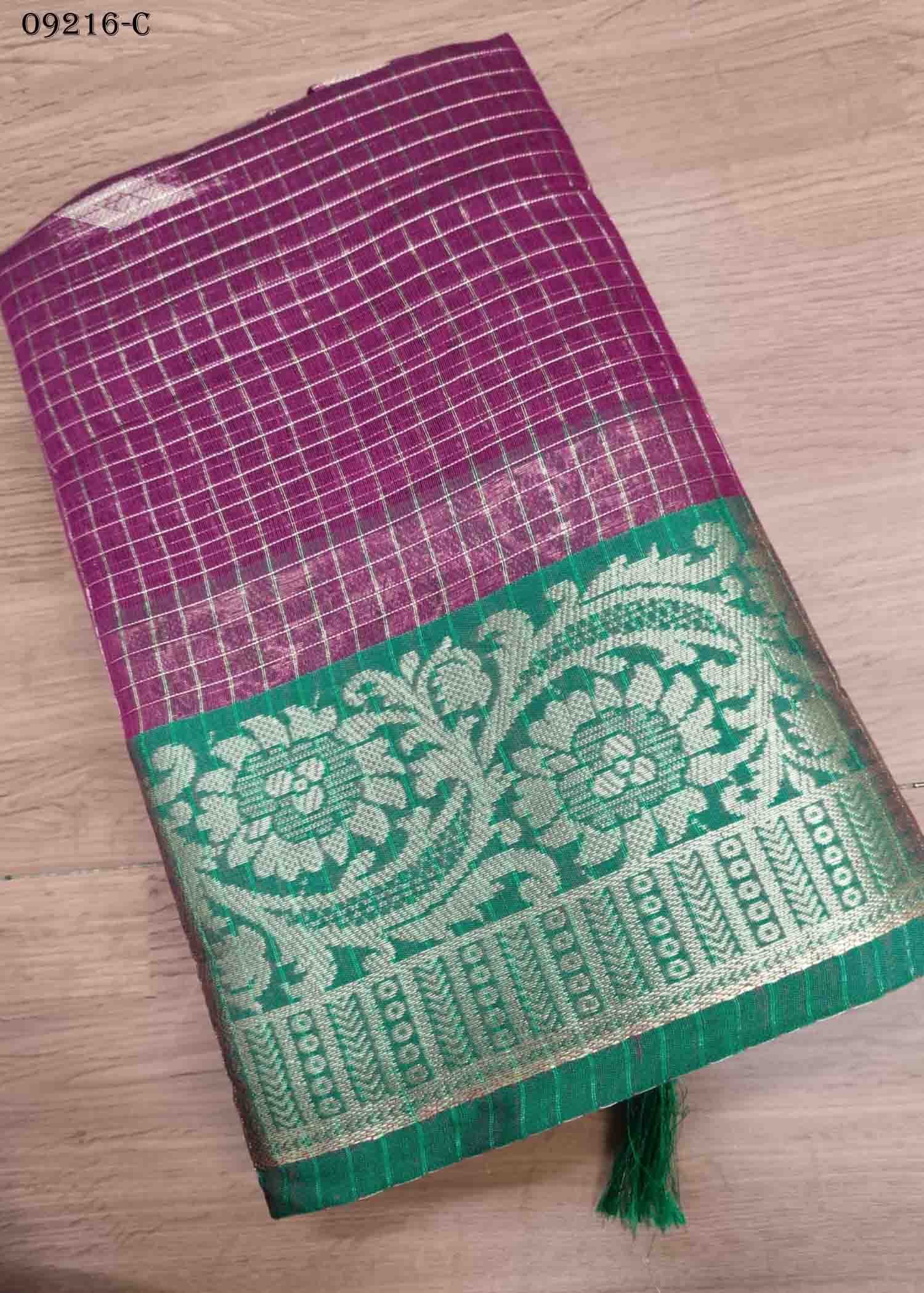 Ananya - 09216-C Magenta Color Excellent Chanderi Silk Saree CM1440639 (LR2C)