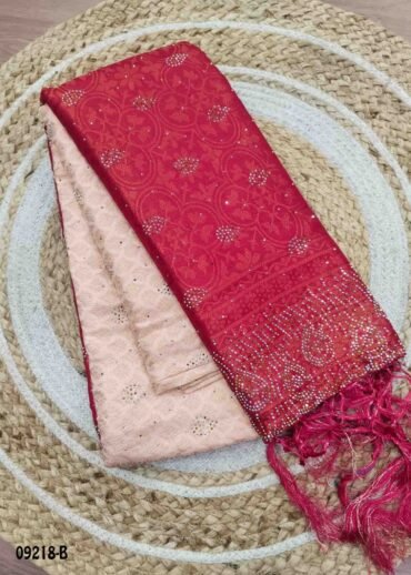 Jyoshitha -09218-B  Halfwhite Color Traditional Soft Silk Saree CM1455274 (RR4D)