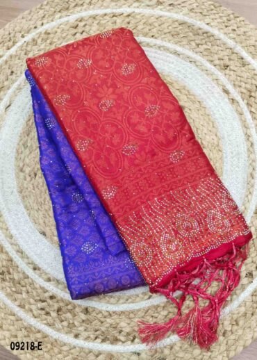 Jyoshitha -09218-E  InkBlue Color Traditional Soft Silk Saree CM1455274 (RR4D)