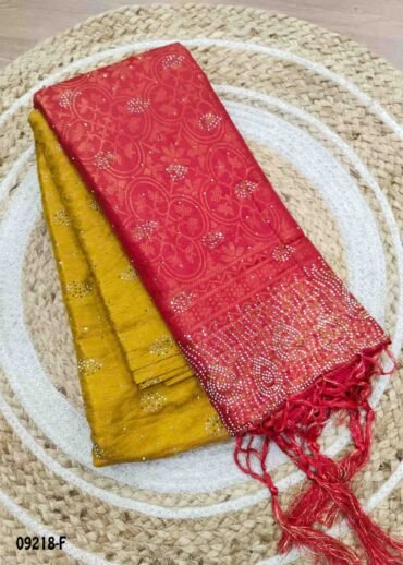 Jyoshitha -09218-F  Mustard Color Traditional Soft Silk Saree CM1455274 (RR4D)