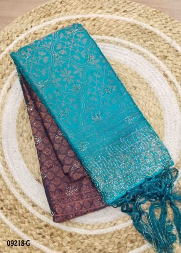 Jyoshitha -09218-G  Navyblue Color Traditional Soft Silk Saree CM1455274 (RR4D)