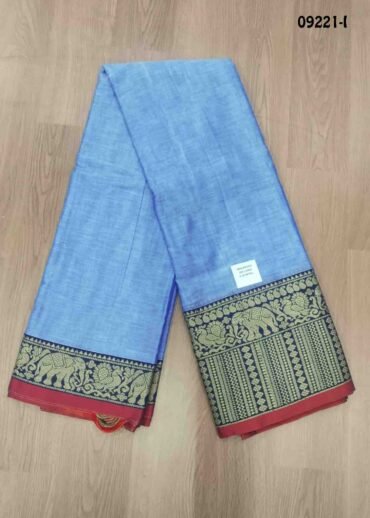 Mageshwari - 09221-I  Blue Color Excellent VG Cotton Saree CM1421498 (LR2D)