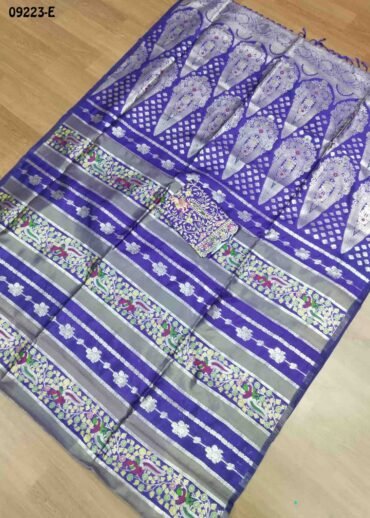 Vandana - 09223-E  Violet Color Excellent Banaras Saree CM1455246 (LR2C)