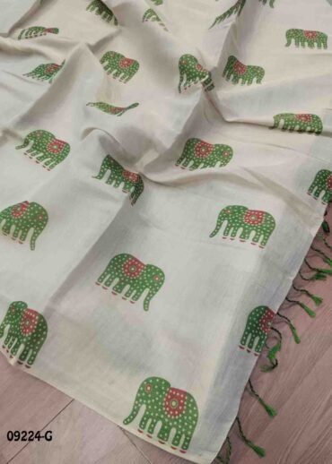 Varalakshmi - 09224-G  Tan Color Excellent Uppada Saree CM1460124 (LR2C)