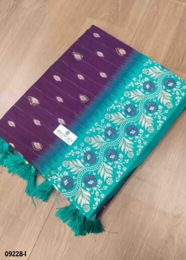 Vishupriya - 09228-I Purple Color Excellent Chanderi Silk Saree CM1449815 (LR2C)