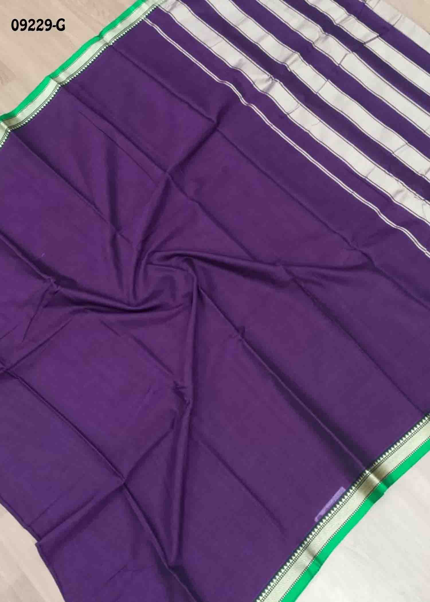 Vasunthara - 09229-G Violet Color Traditional Narayanapet Saree CM1460233(LR4C)