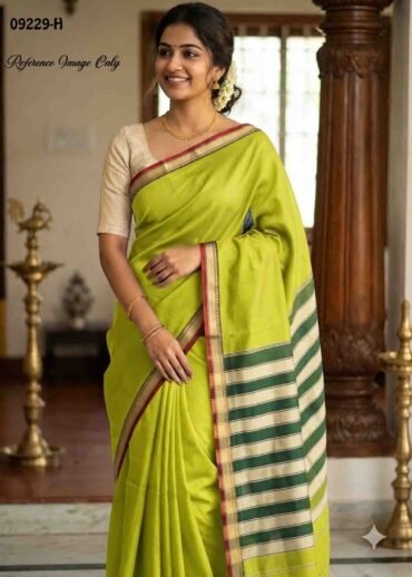 Vasunthara - 09229-H  Lemon Yellow  Color Traditional Narayanapet  Saree CM1460233(LR4C)